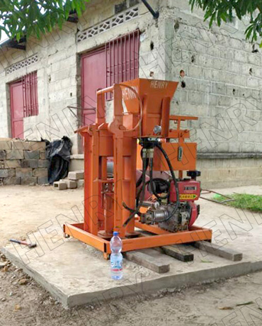 clay brick machine price