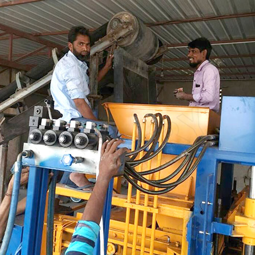 brick laying machine
