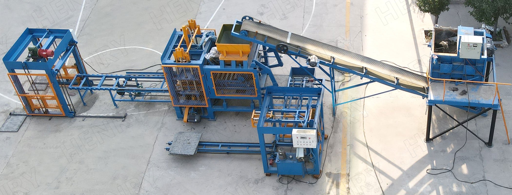 QT6-15 automatic brick making machine