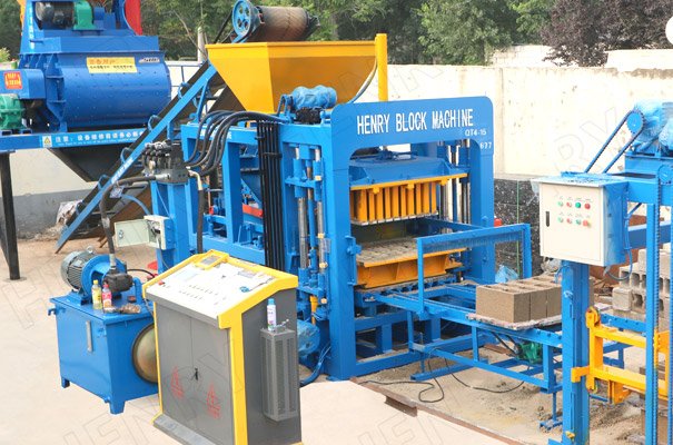 QT6-15 automatic brick making machine