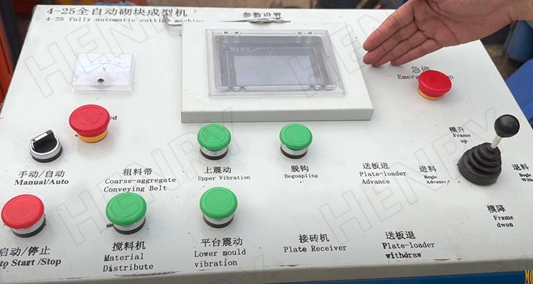máquina para fabricar ladrillos de hormigón