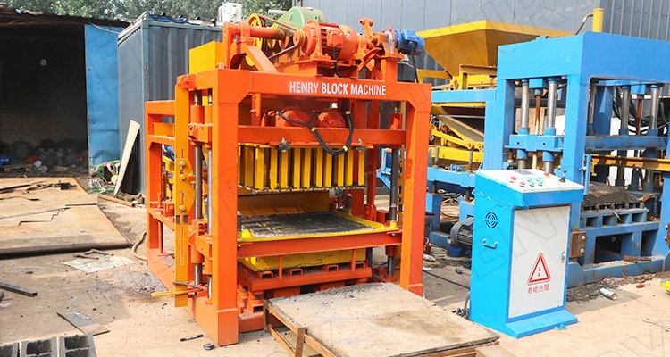máquina para fabricar ladrillos de hormigón