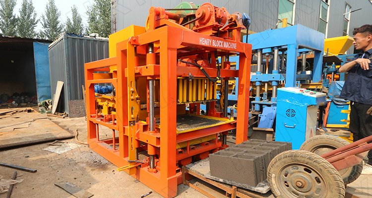 máquina para fabricar ladrillos de hormigón