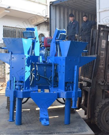 máquina para fabricar bloques de tierra comprimida