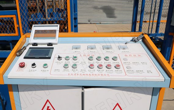 semi automatic block making machine