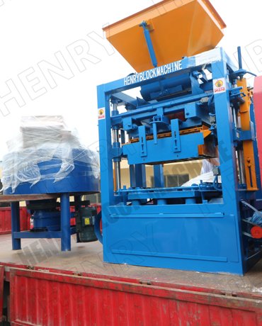 semi automatic hollow block machine
