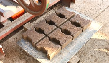 fabrication de briques de ciment